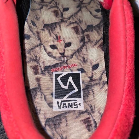 Red/Gum Golf Wang x Vans Old Skool “S” Syndicate - Picture 3 of 6